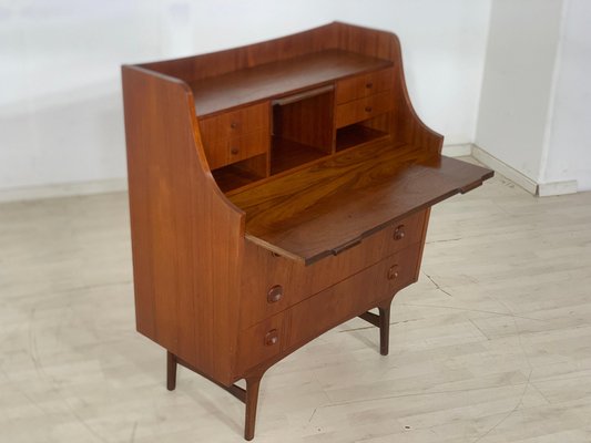 Vintage Danish Teak Secretary Cabinet-LIL-2019620