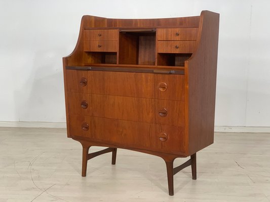 Vintage Danish Teak Secretary Cabinet-LIL-2019620