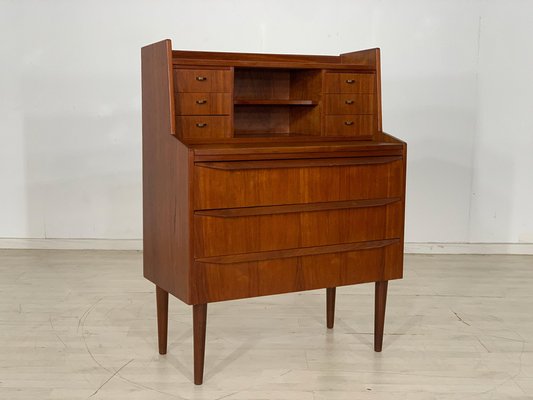 Vintage Danish Teak Secretary Office Cabinet-LIL-2019621