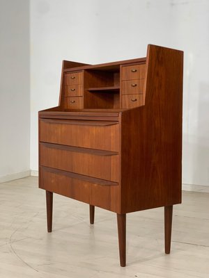 Vintage Danish Teak Secretary Office Cabinet-LIL-2019621