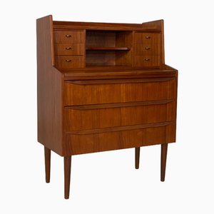 Vintage Danish Teak Secretary Office Cabinet-LIL-2019621