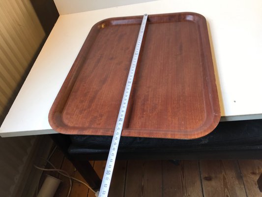 Vintage Danish Teak Serving Tray from Langva, 1960s-LCR-695042