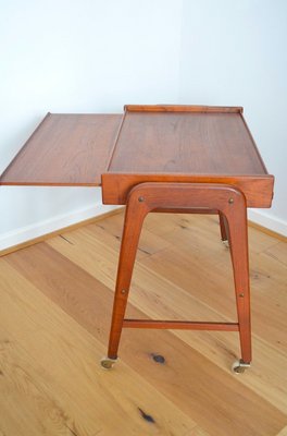 Vintage Danish Teak Serving Trolley, 1960s-OV-1793524