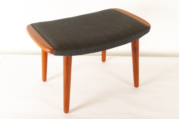 Vintage Danish Teak Stool, 1960s-WIX-1020205