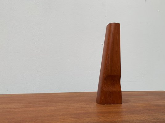 Vintage Danish Teak Vase-UAH-984546