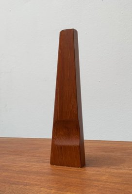 Vintage Danish Teak Vase-UAH-984546