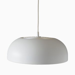 Vintage Danish White Pendant Lamp, 1990s-VND-1784077