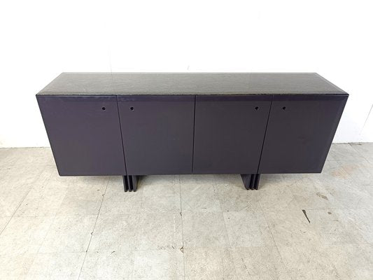 Vintage Dark Blue Sideboard, 1980s-IRH-1788340