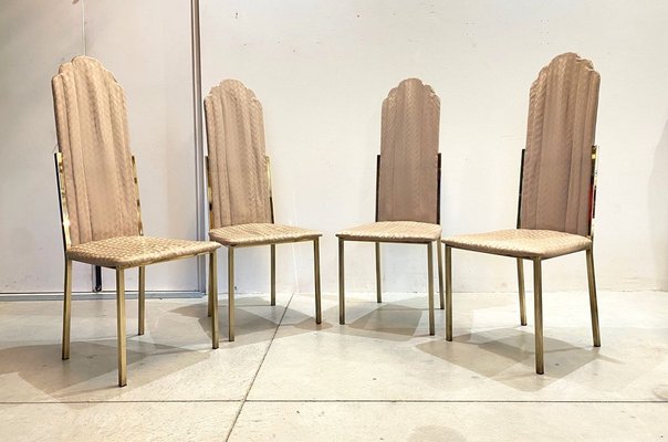 Vintage Dining Chairs by Alain Delon, Set of 4-NPC-811747