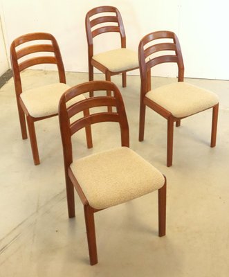 Vintage Dining Chairs from Dyrlund, Set of 4-FYZ-1792785