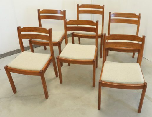 Vintage Dining Chairs from Dyrlund, Set of 6-FYZ-1812315