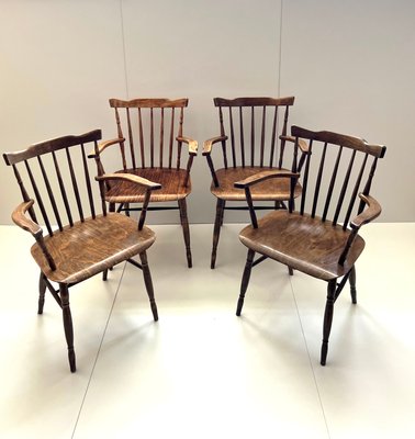 Vintage Dining Chairs from Ton, 1960s, Set of 4-ALG-1226437