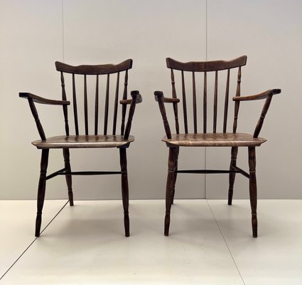 Vintage Dining Chairs from Ton, 1960s, Set of 4-ALG-1226437