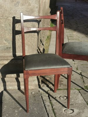 Vintage Dining Room Chairs, 1970s, Set of 6-GEL-828030