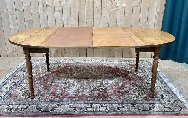 Vintage Dining Table in Cherry, 1930s-QYF-1768481