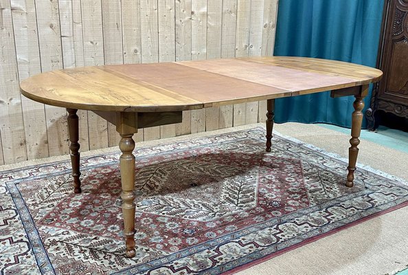 Vintage Dining Table in Cherry, 1930s-QYF-1768481