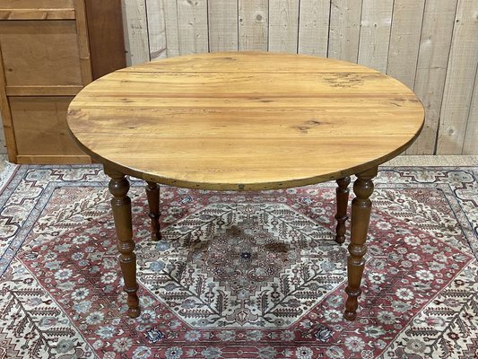 Vintage Dining Table in Cherry, 1930s-QYF-1768481