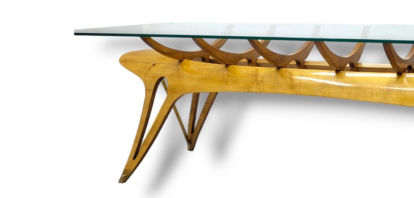 Vintage Dining Table in Maple, 1950s-WFI-1705277