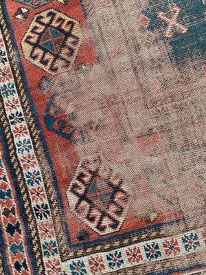 Vintage Distressed Kazak Rug-YMM-1793366