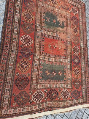 Vintage Distressed Kazak Rug-YMM-1793366