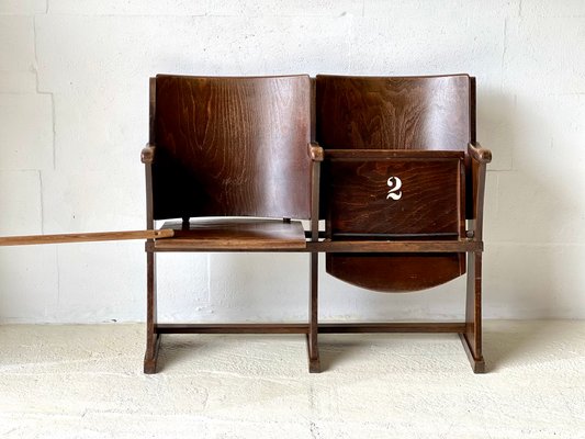 Vintage Double Cinema Seater from Thonet, 1960s-ALG-2018436