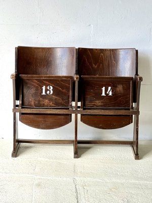 Vintage Double Cinema Seater from Ton, 1960-ALG-2023573