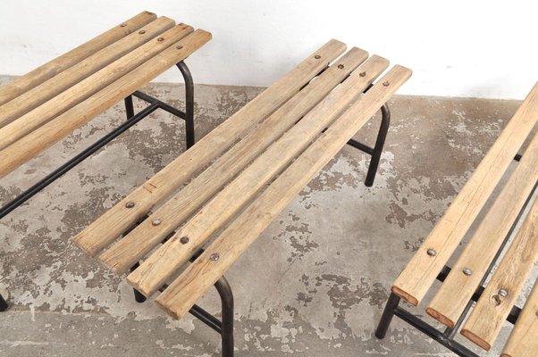 Vintage Dressing Room Bench, 1950s-AOX-2015313