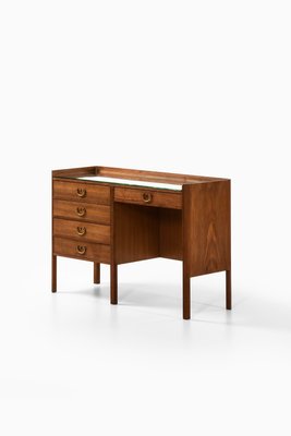 Vintage Dressing Table in Walnut and Glass by Josef Frank, 1950s-SC-2026573