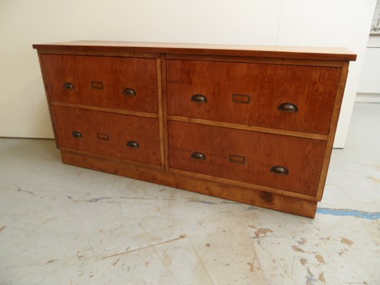 Vintage Dutch Apothecary Filing Cabinet, 1950s-PNJ-2036122