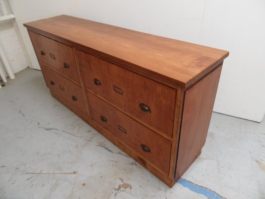 Vintage Dutch Apothecary Filing Cabinet, 1950s-PNJ-2036122