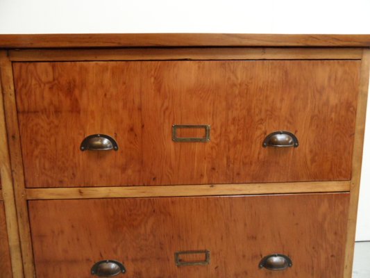 Vintage Dutch Apothecary Filing Cabinet, 1950s-PNJ-2036122