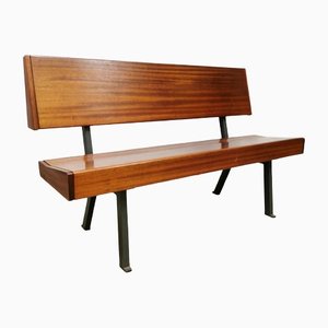 Vintage Dutch Bench in Style of Dom Van Der Laan-BW-1308553