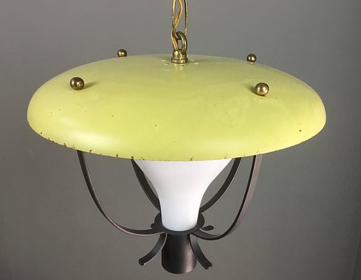 Vintage Dutch Ceiling Lamp, 1960s-WZZ-572767