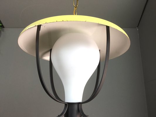 Vintage Dutch Ceiling Lamp, 1960s-WZZ-572767