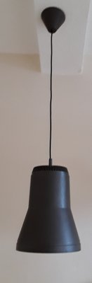 Vintage Dutch Dark Brown Plastic Ceiling Lamp from Philips, 1980s-HOI-1355153