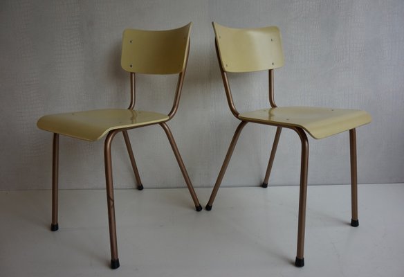 Vintage Dutch Dining Chairs from Dico Uden, 1950s, Set of 2-EA-548771