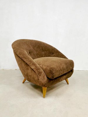 Vintage Dutch Teddy Easy Chair, 1960s-BW-716299