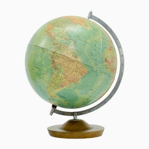 Vintage Earth Globe by Räthgloben, Germany, 1970s-VV-1081842