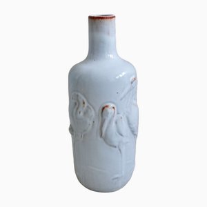 Vintage Earthenware Bottle Vase, 1950s-DKT-2015949