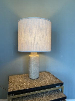 Vintage Earthenware Craquelé Table Lamp by Pieter Groeneveldt, 1950s-DE-1299685