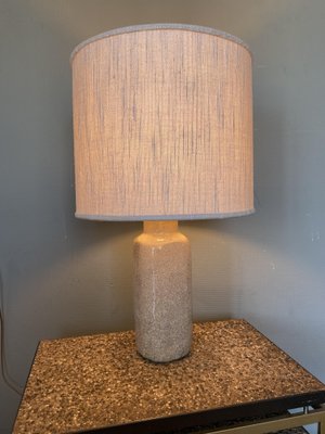 Vintage Earthenware Craquelé Table Lamp by Pieter Groeneveldt, 1950s-DE-1299685