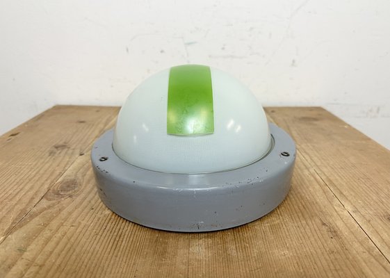 Vintage Emergency Ceiling Light from Elektrosvit, 1970s-CGF-1703653