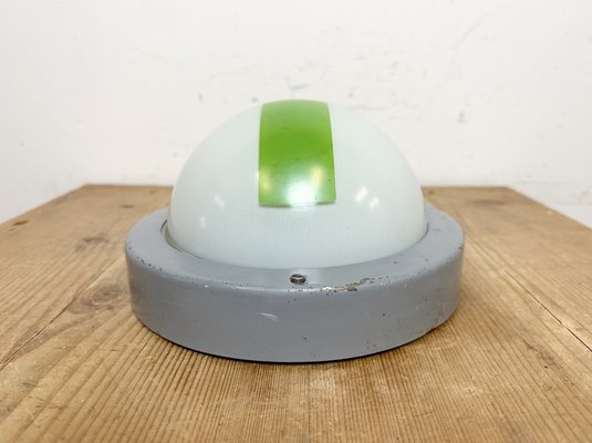 Vintage Emergency Ceiling Light from Elektrosvit, 1970s-CGF-1703653