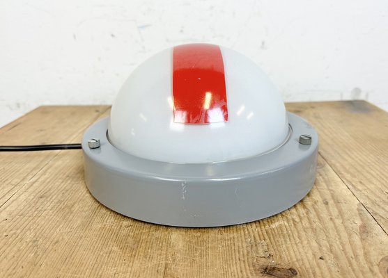 Vintage Emergency Wall Light from Elektrosvit, 1970s-CGF-1733946