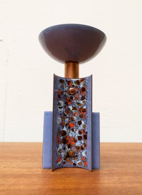 Vintage Enamel Candleholder-UAH-1180896