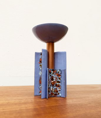 Vintage Enamel Candleholder-UAH-1180896