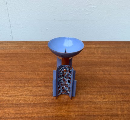 Vintage Enamel Candleholder-UAH-1180896