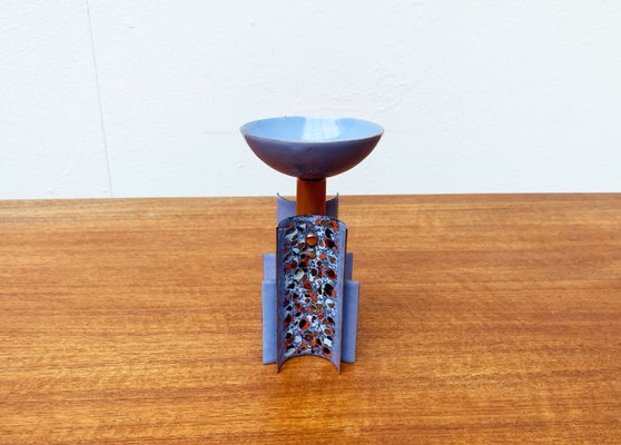 Vintage Enamel Candleholder-UAH-1180896