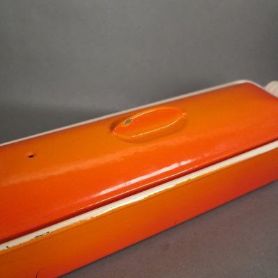 Vintage Enameled Casserole from Le Creuset France, 1970s-WK-782530