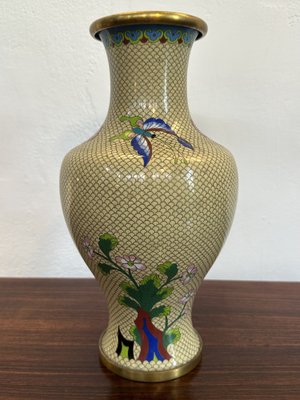 Vintage Enamelled Vase, 1950s-DPP-1747158